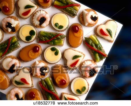 Hors d'oeuvres View Large Photo Image Stock Photo - Hors d'oeuvres. Fotosearch