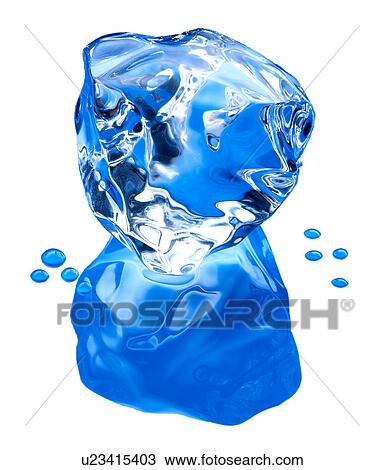 Ice Cube on White - Non Exclusive View Large Photo Image Stock Image - Ice Cube on White - Non Exclusive. Fotosearch