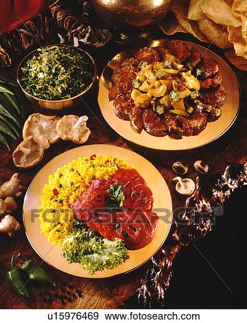 Stock Photo - Indian meal. Fotosearch