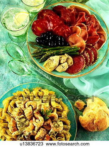 Italian antipasta View Large Photo Image Stock Image - Italian antipasta. Fotosearch