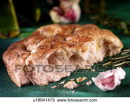 Italian Focaccia Bread - Non Exclusive View Large Photo Image Stock Image - Italian Focaccia Bread - Non Exclusive. Fotosearch