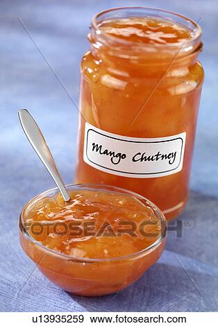 Stock Photo - Mango Chutney - Non Exclusive. Fotosearch