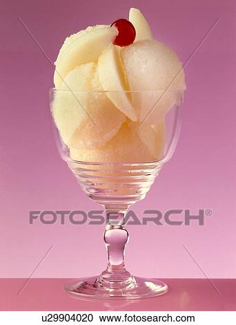 Stock Image - Mango Sorbet - Non Exclusive. Fotosearch