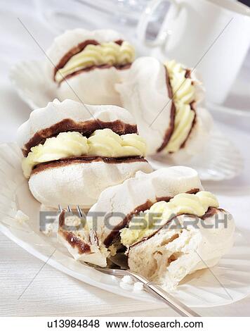 Meringues View Large Photo Image Stock Photo - Meringues. Fotosearch