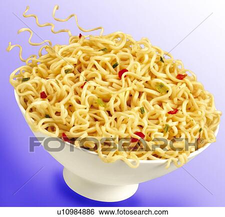 Noodles - Non Exclusive View Large Photo Image Stock Photograph - Noodles - Non Exclusive. Fotosearch