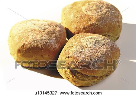 organic wholemeal bread rolls View Large Photo Image Stock Photo - organic wholemeal bread rolls. Fotosearch