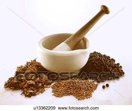 Stock Photo - Pestle and Mortar. Fotosearch