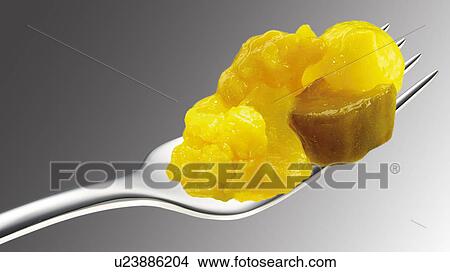 Picture - Picallili on Fork - Non Exclusive. Fotosearch