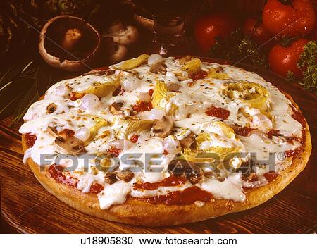 Stock Image - Pizza. Fotosearch