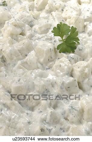 Potato salad View Large Photo Image Picture - Potato salad. Fotosearch