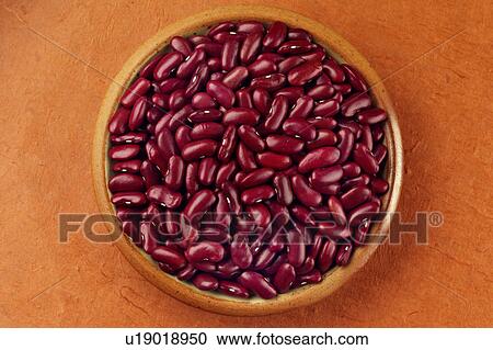 Stock Image - red kidney beans. Fotosearch