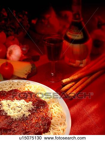 Stock Image - Spaghetti Bolognese. Fotosearch