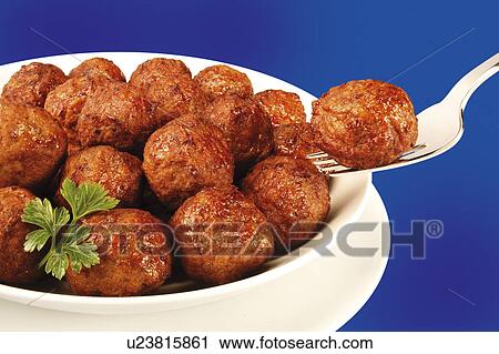 Stock Image - Swedish Meatballs - Non Exclusive. Fotosearch