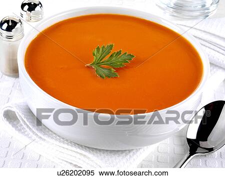 Stock Photography - Tomato Soup - Non Exclusive. Fotosearch