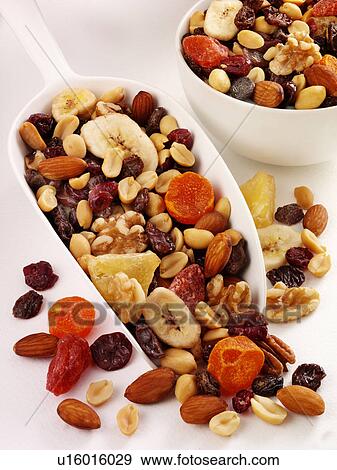 Trail Mix in Scoop - Non Exclusive View Large Photo Image Stock Photo - Trail Mix in Scoop - Non Exclusive. Fotosearch