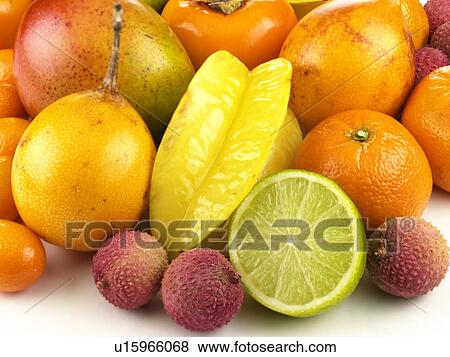 Stock Photo - Tropical Fruits - Non Exclusive. Fotosearch