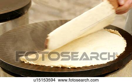 Turning a pancake View Large Photo Image Picture - Turning a pancake. Fotosearch