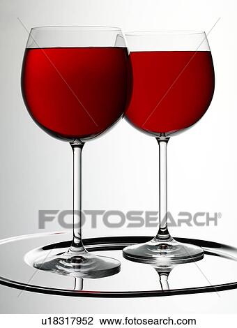 Two Glasses of Red Wine - Non Exclusive View Large Photo Image Stock Image - Two Glasses of Red Wine - Non Exclusive. Fotosearch