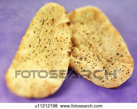 Stock Photo - Two Naan Breads - Non Exclusive. Fotosearch