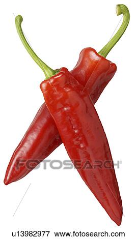 Stock Photo - Two Sweet Peppers - Non Exclusive. Fotosearch