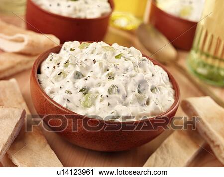 Stock Image - Tzatziki - Non Exclusive. Fotosearch