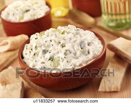 Stock Photo - Tzatziki - Non Exclusive. Fotosearch