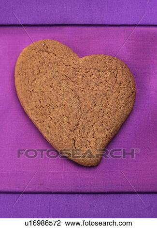 Valentines ginger heart biscuits View Large Photo Image Stock Image - Valentines ginger heart biscuits. Fotosearch