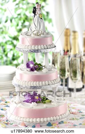 Wedding cake View Large Photo Image Stock Image - Wedding cake. Fotosearch
