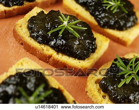 Stock Image - Welsh Laver Bread Bara Lawr - Non Exclusive. Fotosearch