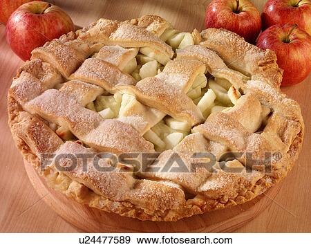 Apple Lattice Pie - Non Exclusive View Large Photo Image Stock Photo - Apple Lattice Pie - Non Exclusive. Fotosearch