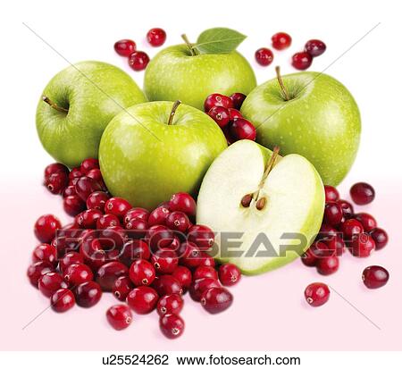 Apples And Cranberries - Non Exclusive View Large Photo Image Stock Image - Apples And Cranberries - Non Exclusive. Fotosearch