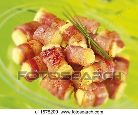 Bacon and Cheese rolls View Large Photo Image Stock Photo - Bacon and Cheese rolls. Fotosearch