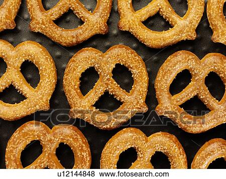 Baking Pretzels - Non Exclusive View Large Photo Image Stock Photo - Baking Pretzels - Non Exclusive. Fotosearch