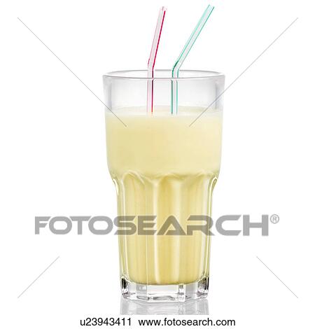 Banana milkshake View Large Photo Image Stock Image - Banana milkshake. Fotosearch