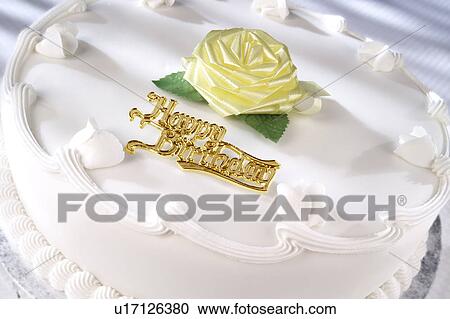 Stock Image - Birthday cake. Fotosearch