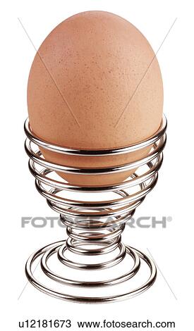 Boiled Egg on White - Non Exclusive View Large Photo Image Stock Image - Boiled Egg on White - Non Exclusive. Fotosearch