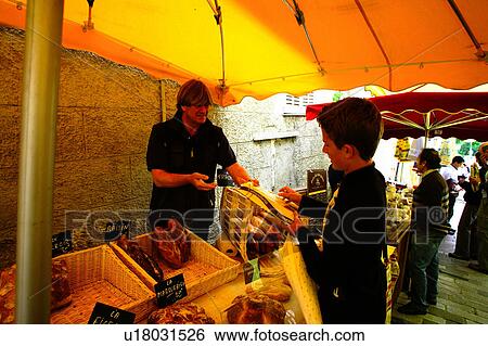 Bread on a market stall View Large Photo Image Stock Photograph - Bread on a market stall. Fotosearch