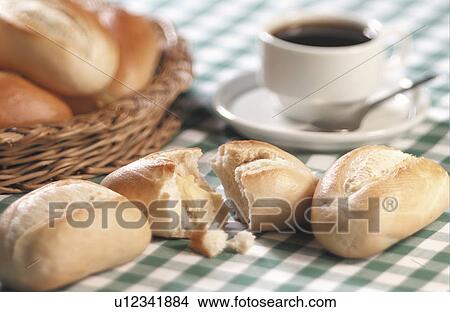 Bread rolls and coffee View Large Photo Image Picture - Bread rolls and coffee. Fotosearch