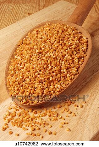 Stock Image - Bulgur Wheat. Fotosearch