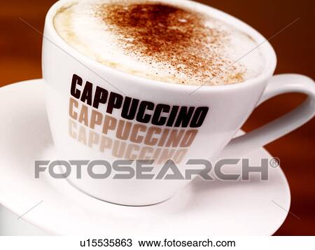 Cappuccino - Non Exclusive View Large Photo Image Stock Image - Cappuccino - Non Exclusive. Fotosearch