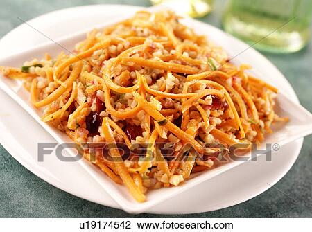 Stock Image - Carrot Salad - Non Exclusive. Fotosearch