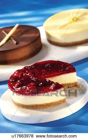 Cheesecake selection View Large Photo Image Stock Photo - Cheesecake selection. Fotosearch
