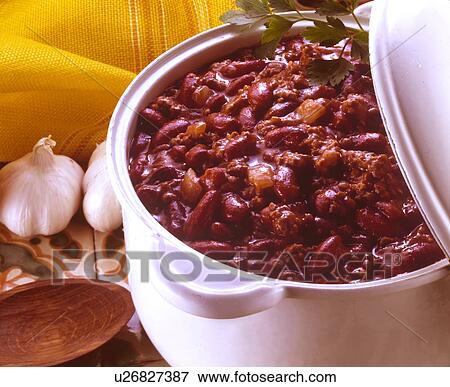 Chilli con carne View Large Photo Image Stock Photo - Chilli con carne. Fotosearch
