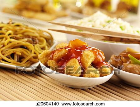 Stock Image - Chinese Food - Non Exclusive. Fotosearch