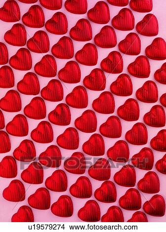 Picture - Chocolate Hearts - Non Exclusive. Fotosearch