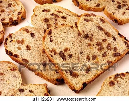Stock Image - Continental Fruit Bread - Non Exclusive. Fotosearch