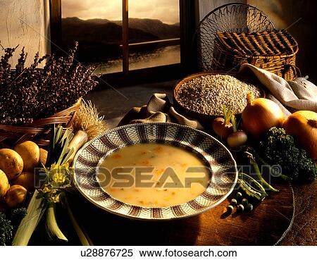 Stock Photography - Country soup. Fotosearch