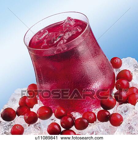 Stock Image - Cranberry Juice - Non Exclusive. Fotosearch
