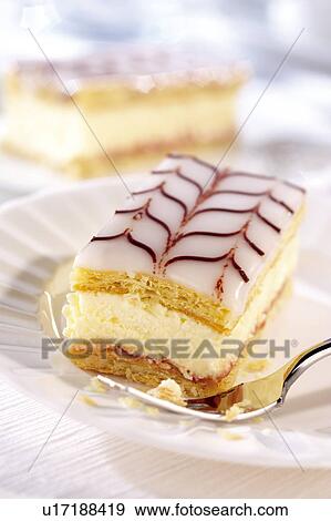 Cream Slice View Large Photo Image Stock Photo - Cream Slice. Fotosearch