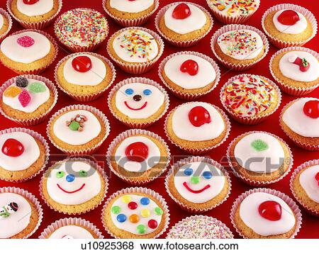 Cupcakes - Non Exclusive View Large Photo Image Stock Photo - Cupcakes - Non Exclusive. Fotosearch